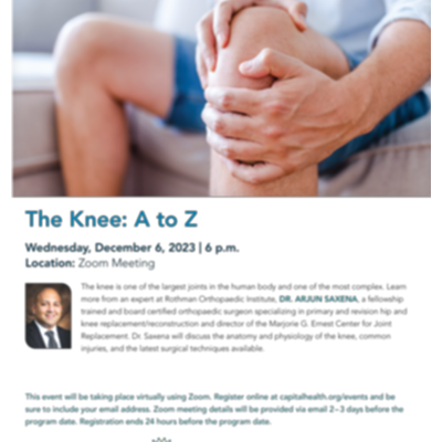 The Knee: A to Z
