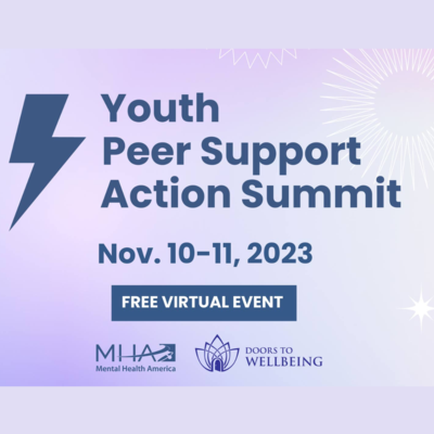 Youth Peer Support Action Summit