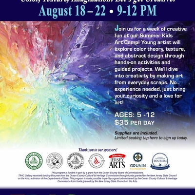Toms River Artist Community Summer Camp