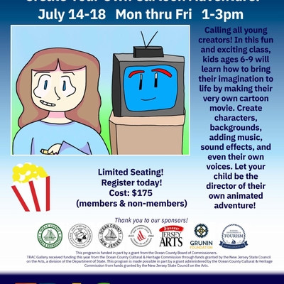 Toms River Artist Community Cartoon Camp