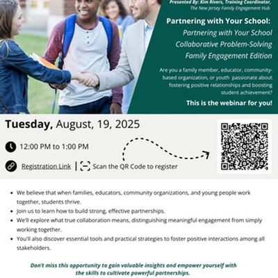 Partnering with Your School:  Partnering with Your School Collaborative Problem-Solving Family Engagement Edition
