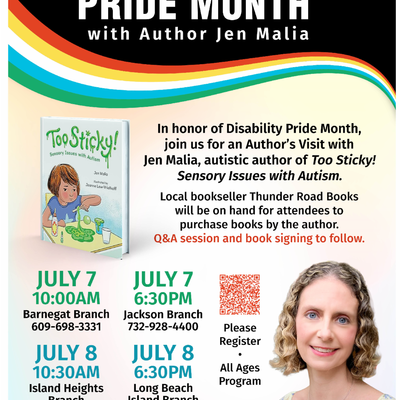 Celebrating Disability Pride Month with Author Jen Malia