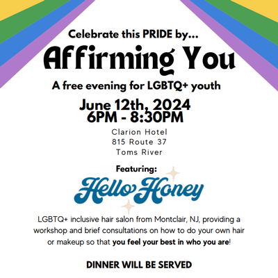 Affirming You! An Evening for LGBTQ+ Youth