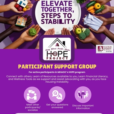 Ocean County MHA's HOPE Project Support Group