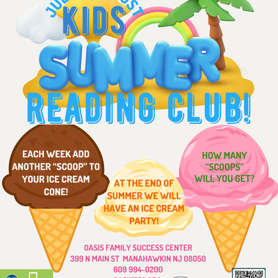 Oasis Family Success Center Kids Summer Reading Club