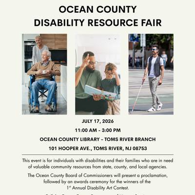 Ocean County Disability Resource Fair