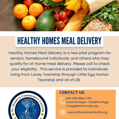 St. Francis Community Center Healthy Homes Meal Delivery