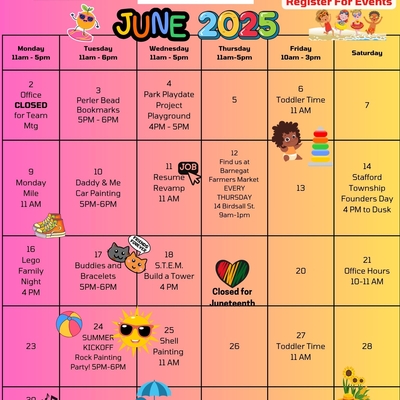Oasis Family Success Center June 2025 Calendar
