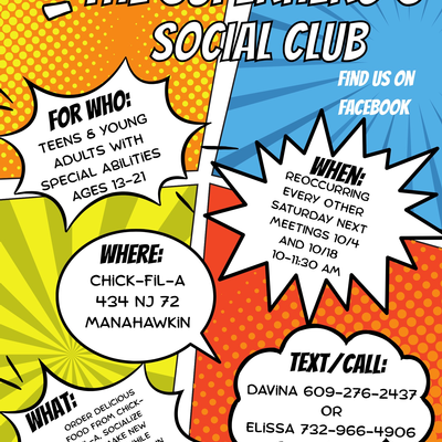 Superhero's Social Club