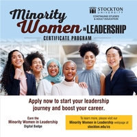 Stockton University Women in Leadership Certificate Program